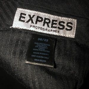 Men’ Express Photographer Slacks sz 36/32